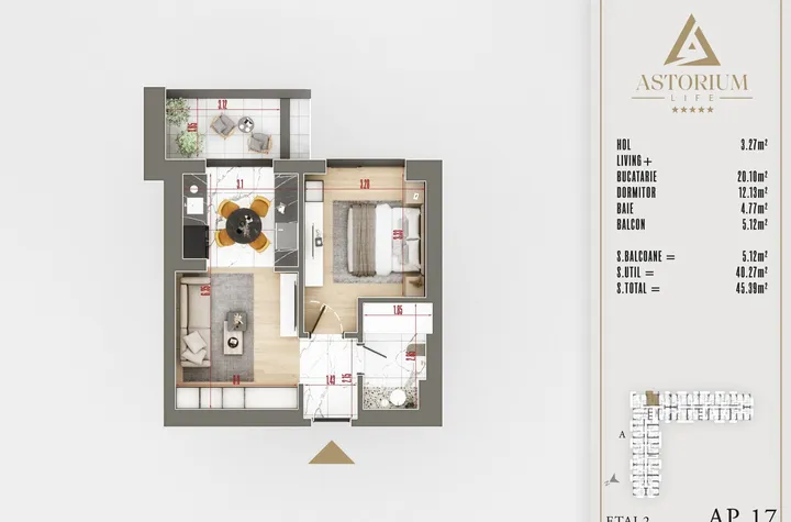 Titan Pallady 2 Camere studio Astorium exclusiv blocul A predare 2025 anunturi imobiliare Bucuresti