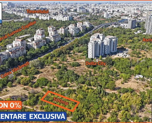 Teren Intravilan Vacaresti, 500 mp