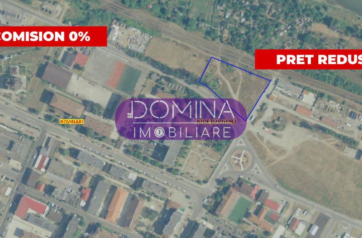 Teren de vanzare ROVINARI - Gorj anunturi imobiliare Gorj