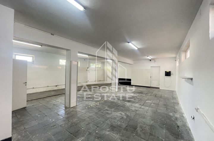 Spatiu pentru productie, 157 mp+ curte acoperita 60 mp, Zona Sagului anunturi imobiliare Timis