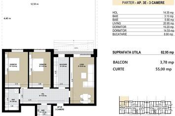 ROND OMV PIPERA - MILUNA RESIDENCE - APARTAMENT 3 CAMERE CU GRADINA anunturi imobiliare Bucuresti