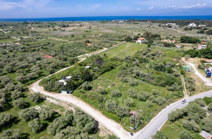 Teren 1.002,96 mp în Skala Prinos — 800 metri de plajă anunturi imobiliare Grecia