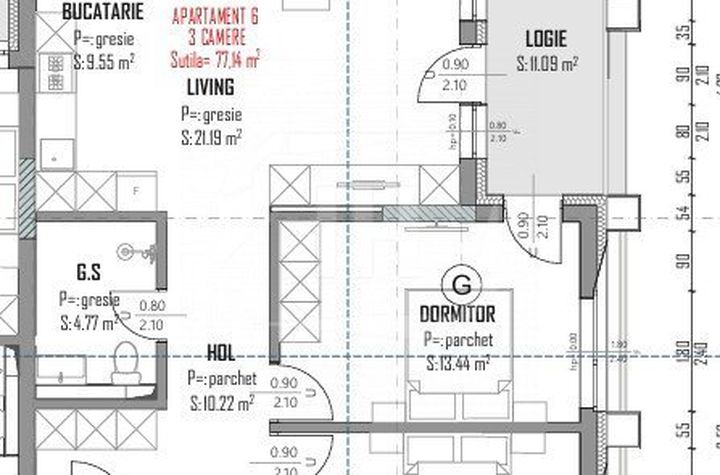 Apartament 3 camere de vanzare CLUJ-NAPOCA - Cluj anunturi imobiliare Cluj