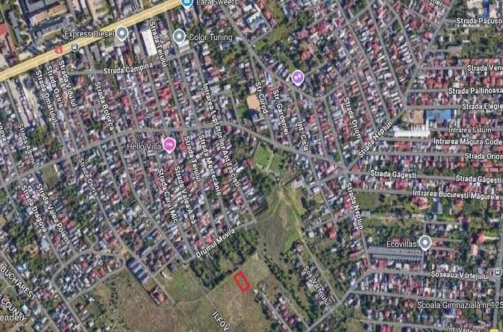 Teren Intravilan 846m2 - P+3-5 - Str. Drumul Movila, Sector 5 anunturi imobiliare Bucuresti