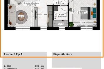 Sălăjan-Studio Tip A complet mobilat si utilat nou anunturi imobiliare Bucuresti