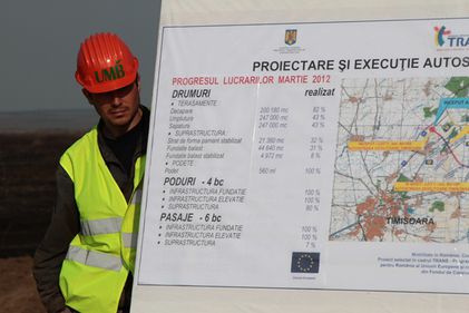 Lucrările la autostrada Timişoara-Lugoj merg mai repede decât planul, dar tronsonul Lugoj-Deva este mult rămas în urmă