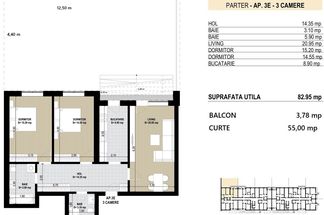 Apartament 3 camere de vânzare Bucuresti - Pipera