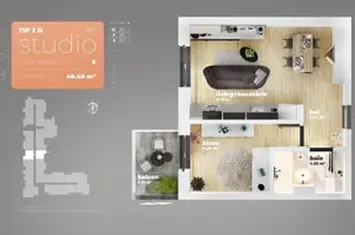 PRINDE ULTIMA ȘANSĂ CU TVA 9% ! Studio 2 camere 39.89 mp utili anunturi imobiliare Bucuresti