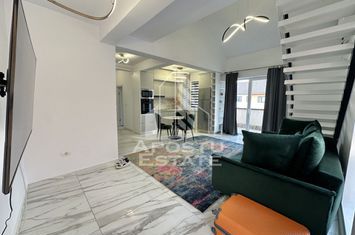 Penthouse cu 3 camere si 2 bai complet mobilat si utilat in Giroc. anunturi imobiliare Timis