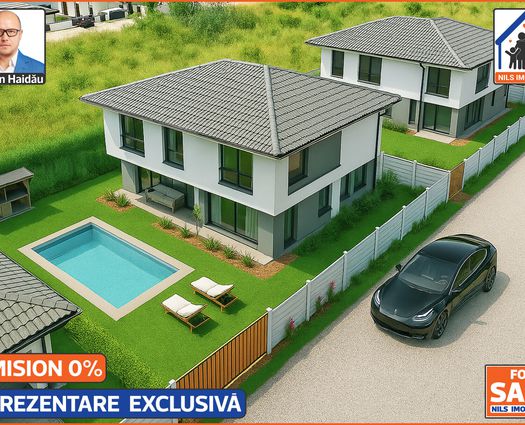 Vilă 5 cam Domnesti, 155 mp, P+1