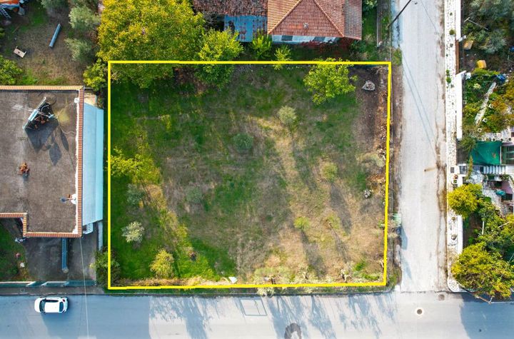 Teren construibil 898 mp, colț, Doxato, Drama anunturi imobiliare Grecia