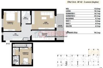 Apartament 3 camere UNICAT - TIP DUPLEX - Sector 4 anunturi imobiliare Bucuresti