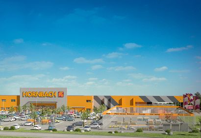 Hornbach a atras la Sibiu aproape 130.000 de clienţi în cele 100 de zile de la deschidere
