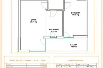 Apartament 2 camere, la 500m de Jumbo Berceni, TMC Park anunturi imobiliare Bucuresti