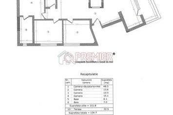 PENTHOUSE - 4 camere cu terasa anunturi imobiliare Bucuresti