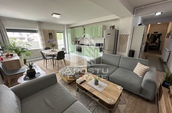 Apartament cu 3 camere mobilat, cu gradina proprie de 70 mp in Giroc. anunturi imobiliare Timis