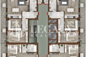 Apartament 2 camere, tip 1A, 1B, 8A, 8B - Copou Garden Residence anunturi imobiliare Iasi