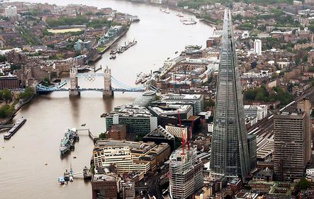 Shard, noul Turn al Londrei - cea mai înaltă clădire din Europa