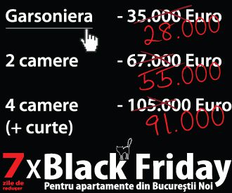 Black Friday la Victoria Consult Real Estate