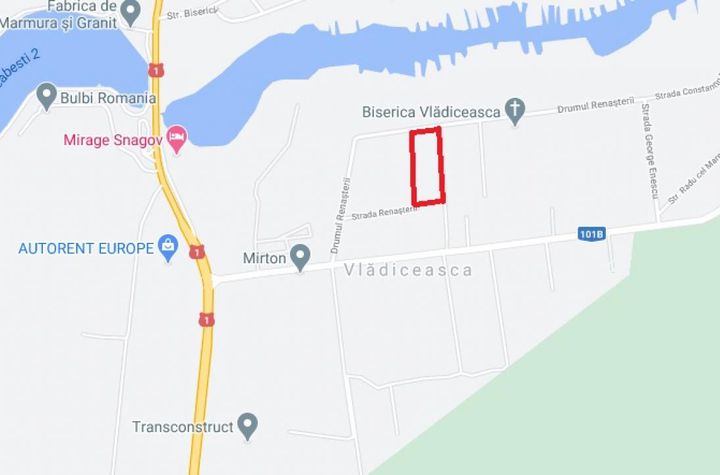 Teren Intravilan de vanzare VLADICEASCA - Bucuresti anunturi imobiliare Bucuresti