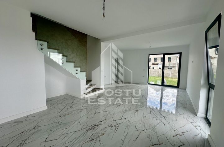 Duplex modern cu 4 camere, despartit prin camera tehnica, Giroc anunturi imobiliare Timis