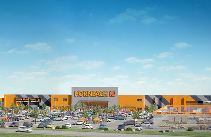 Hornbach, la Sibiu: al șaselea magazin va avea o suprafață de circa 12.000 mp