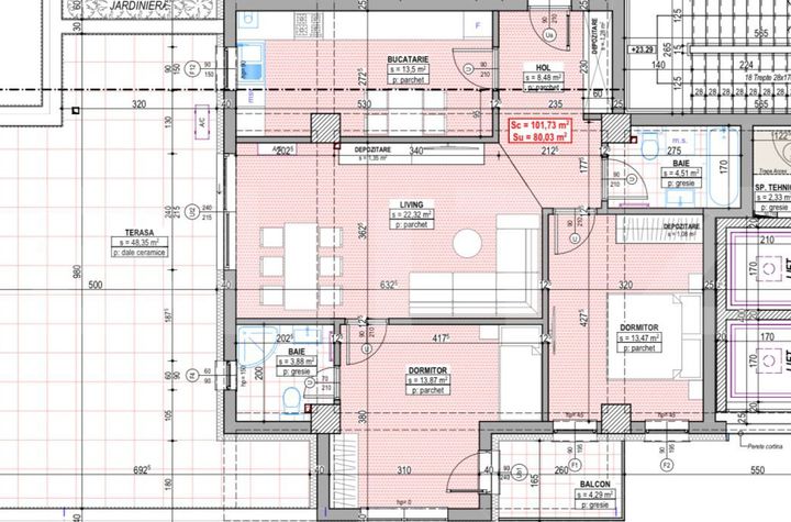 Apartament 3 camere de vanzare SUCEAVA - Suceava anunturi imobiliare Suceava