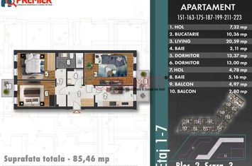 Bulevardul Metalurgiei - Parc Tudor Arghezi - 3 Camere decomandat anunturi imobiliare Bucuresti