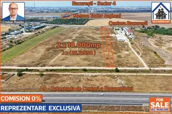 Teren 20k mp intravilan situat intre centura si A0 - Berceni IF anunturi imobiliare Bucuresti