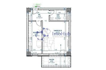 Apartament cu o camera, direct de la dezvoltator, Comision 0 anunturi imobiliare Iasi