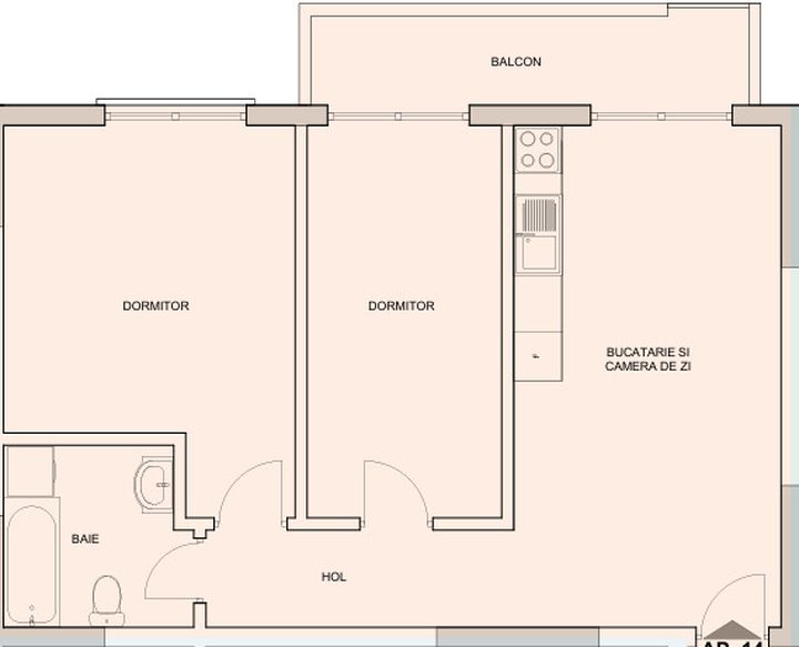 Apartament 3 camere de vanzare SIBIU - Sibiu anunturi imobiliare Sibiu