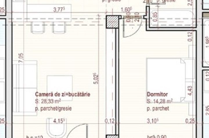 Apartament 2 camere de vanzare FLORESTI - Cluj anunturi imobiliare Cluj