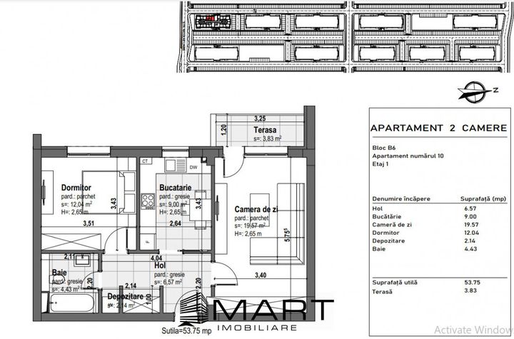 Apartament 2 camere de vanzare TRACTORU - Brasov anunturi imobiliare Brasov