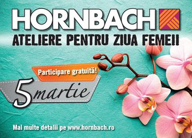 Hornbach organizează ateliere de artă decorativă şi de grădinărit special pentru Ziua Femeii