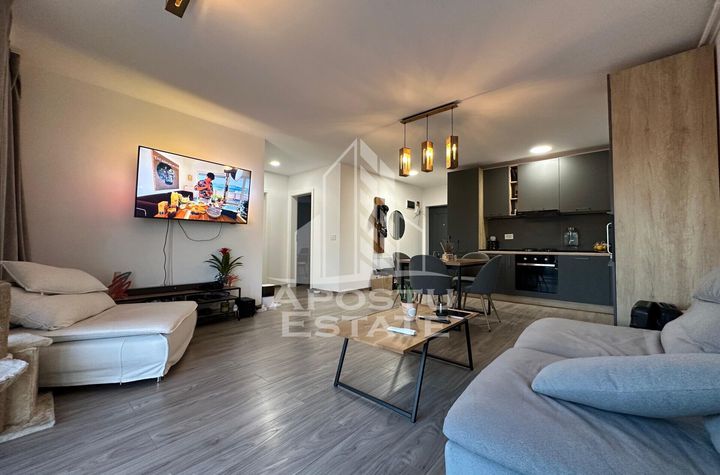 Penthouse cu 3 camere si 2 bai complet mobilat si utilat in Braytim. anunturi imobiliare Timis