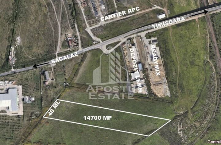 Teren industrial 14700 mp, zona in plina expansiune, Mehala. anunturi imobiliare Timis