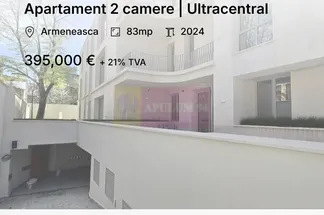 Apartament 2 camere de vânzare Bucuresti - Armeneasca