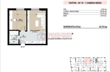 2 camere tip studio - Brancoveanu - Turnu Magurele - bloc nou anunturi imobiliare Bucuresti