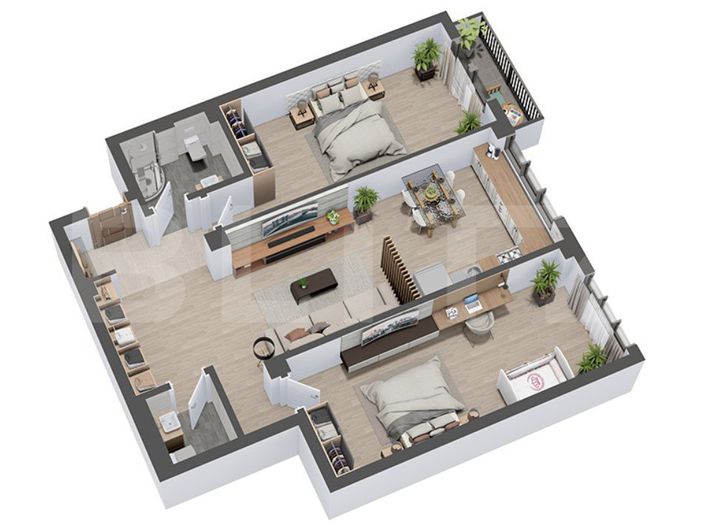 Apartament 3 camere de vanzare VALEA LUPULUI - Iasi anunturi imobiliare Iasi