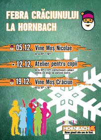 Hornbach pregăteşte surprize pentru copii în perioada sărbătorilor de iarnă