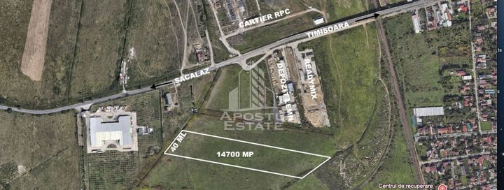 Teren industrial 14700 mp, zona in plina expansiune, Mehala. anunturi imobiliare Timis