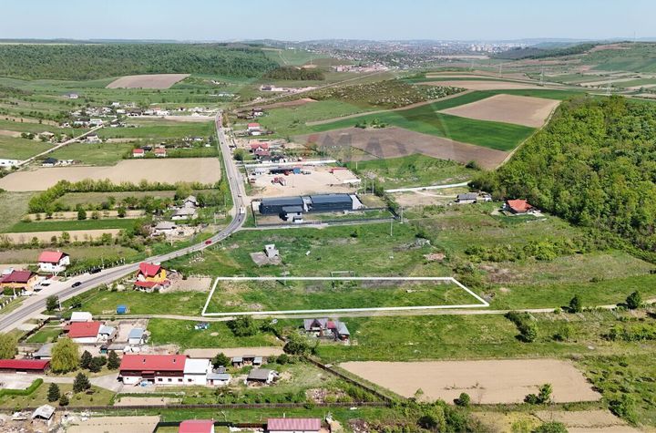 Teren  Intravilan plan in Mogosesti Iasi anunturi imobiliare Iasi