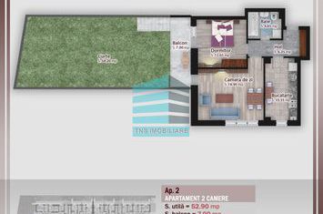 2 camere cu Gradina 54 Mp, Titan -Pallady anunturi imobiliare Bucuresti