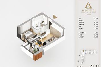 Titan Pallady 2 Camere studio Astorium exclusiv blocul A predare 2025 anunturi imobiliare Bucuresti