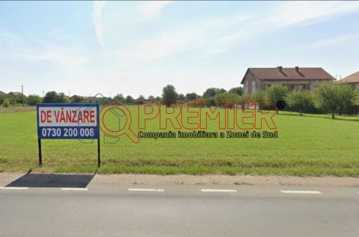 Teren intravilan 5000 mp Tamadau Mare – deschidere 35 metri la DN3 anunturi imobiliare Calarasi