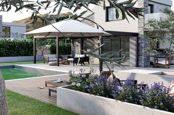 Vilă de lux 138 mp în Agios Andreas, teren 800 mp anunturi imobiliare Grecia
