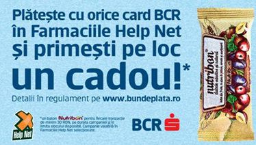 BCR – tranzacţii de peste 30 milioane lei făcute de posesorii de carduri BCR în farmacii