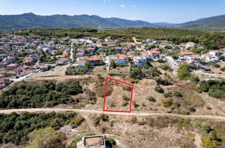 Teren construibil 881 mp în Akrovouni, Kavala anunturi imobiliare Grecia