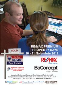 RE/MAX Premium Property Days 10 – 11 Noiembrie 2011