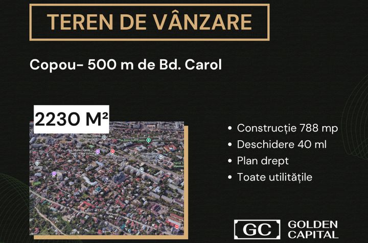 Teren de vanzare IASI - Iasi anunturi imobiliare Iasi
